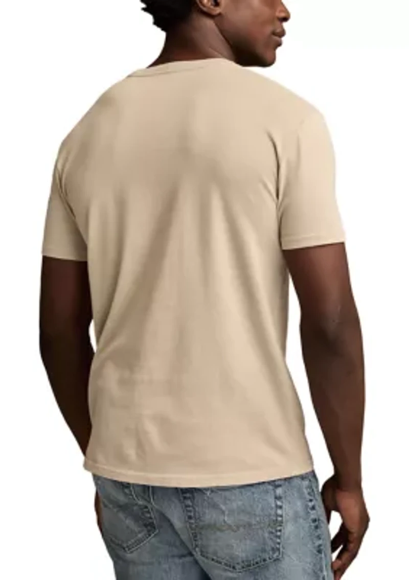 Men's Short Sleeve Rolling Stones Stars T-Shirt