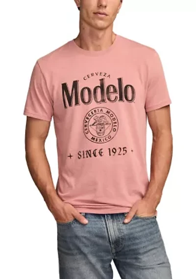 Men's Short Sleeve Modelo Logo T-Shirt