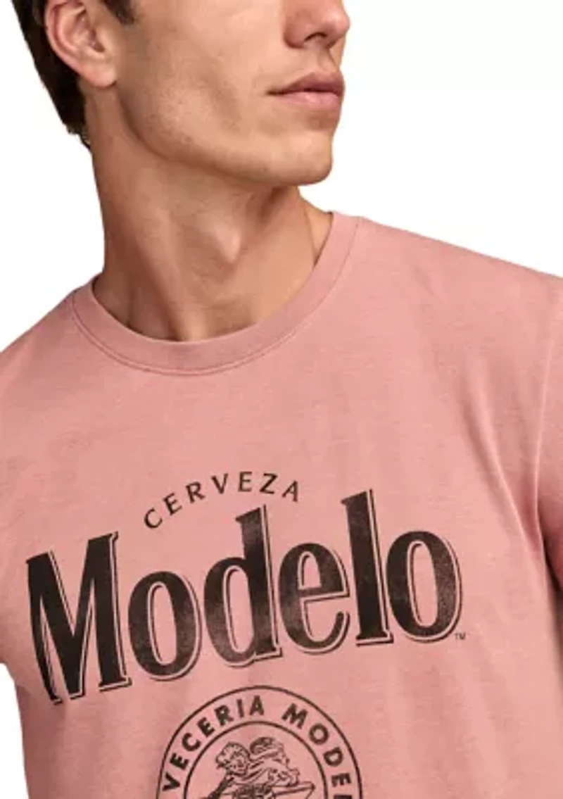 Men's Short Sleeve Modelo Logo T-Shirt