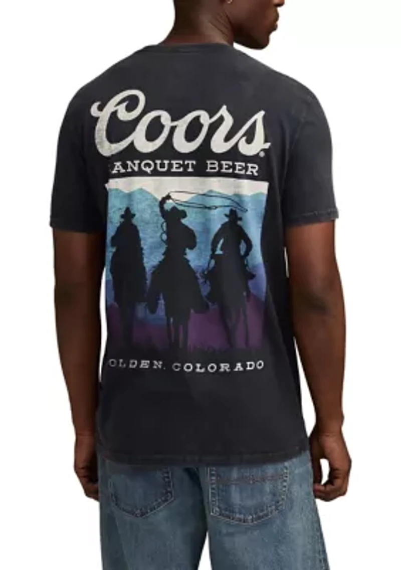 Men's Short Sleeve Cowboy T-Shirt