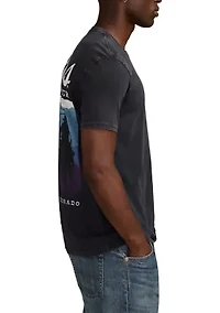 Men's Short Sleeve Cowboy T-Shirt