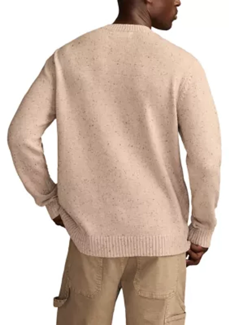 Men's Bear Graphic Crew Sweater