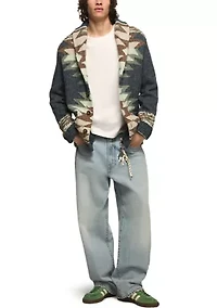 Southwest Shawl Collar Cardigan