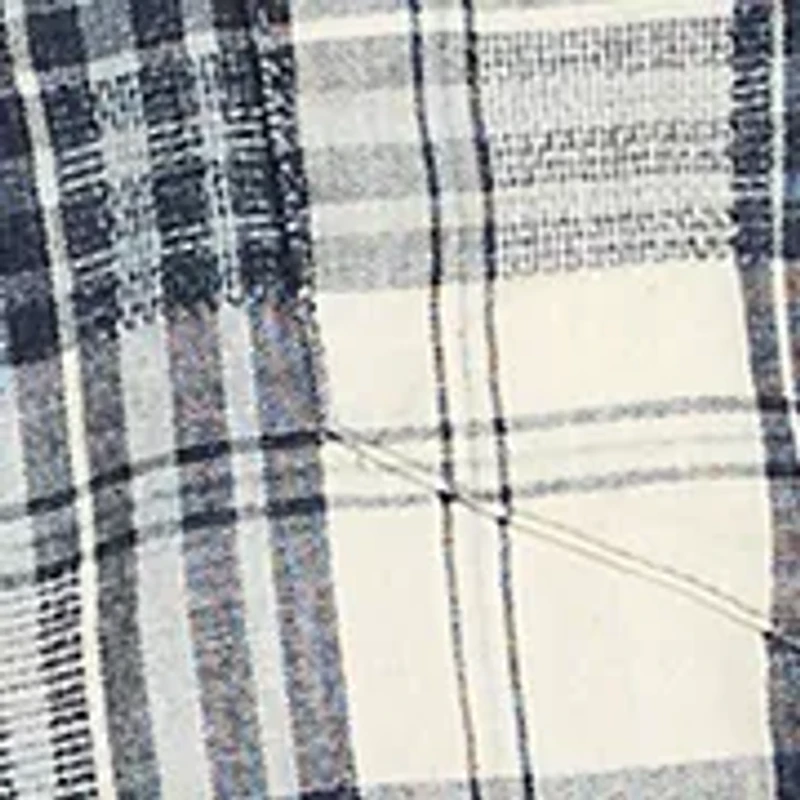 Long Sleeve Plaid Western Shirt