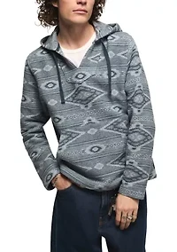 Woven Jacquard Baja Jacket