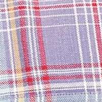 Acid Wash Western Plaid Shirt