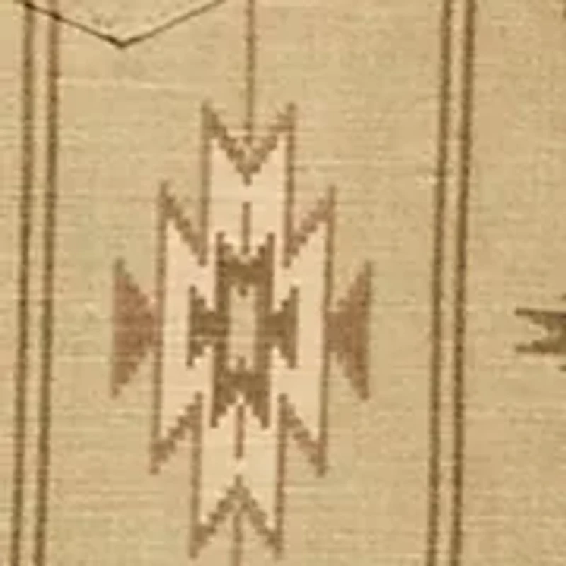 Long Sleeve Print Western Shirt