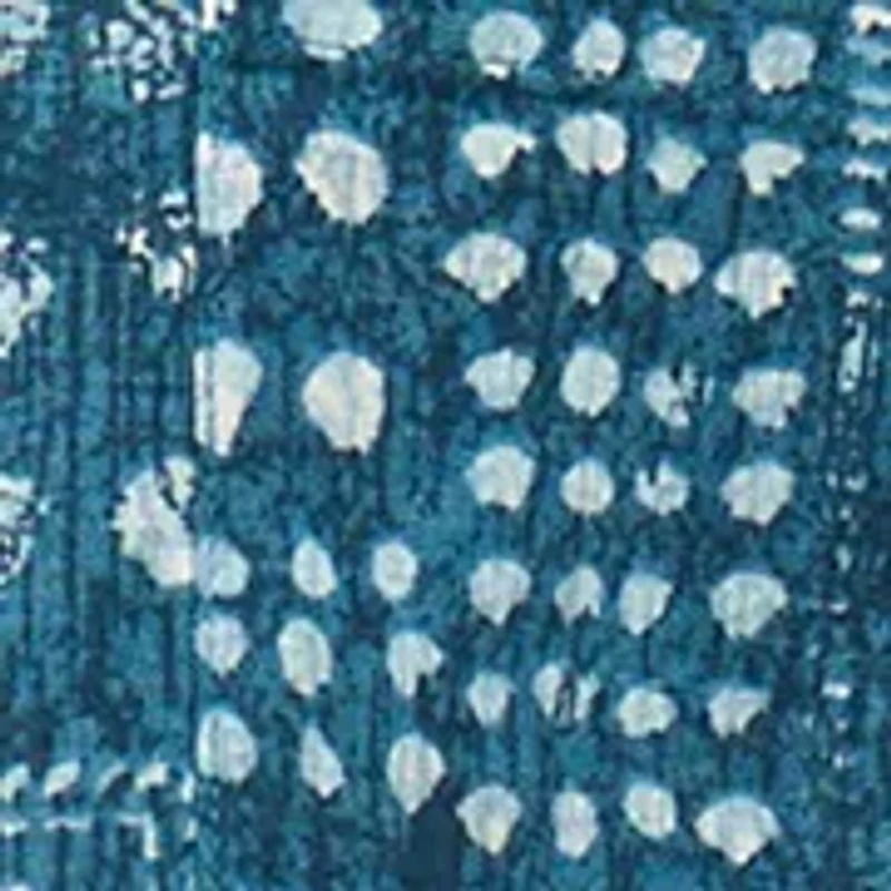 Men's Printed Linen Camp Collar Shirt