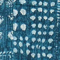 Men's Printed Linen Camp Collar Shirt