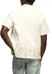 Men's Novelty Camp Collar Shirt