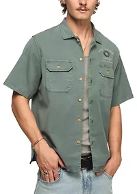 Panther Moto Embroidered Graphic Shirt