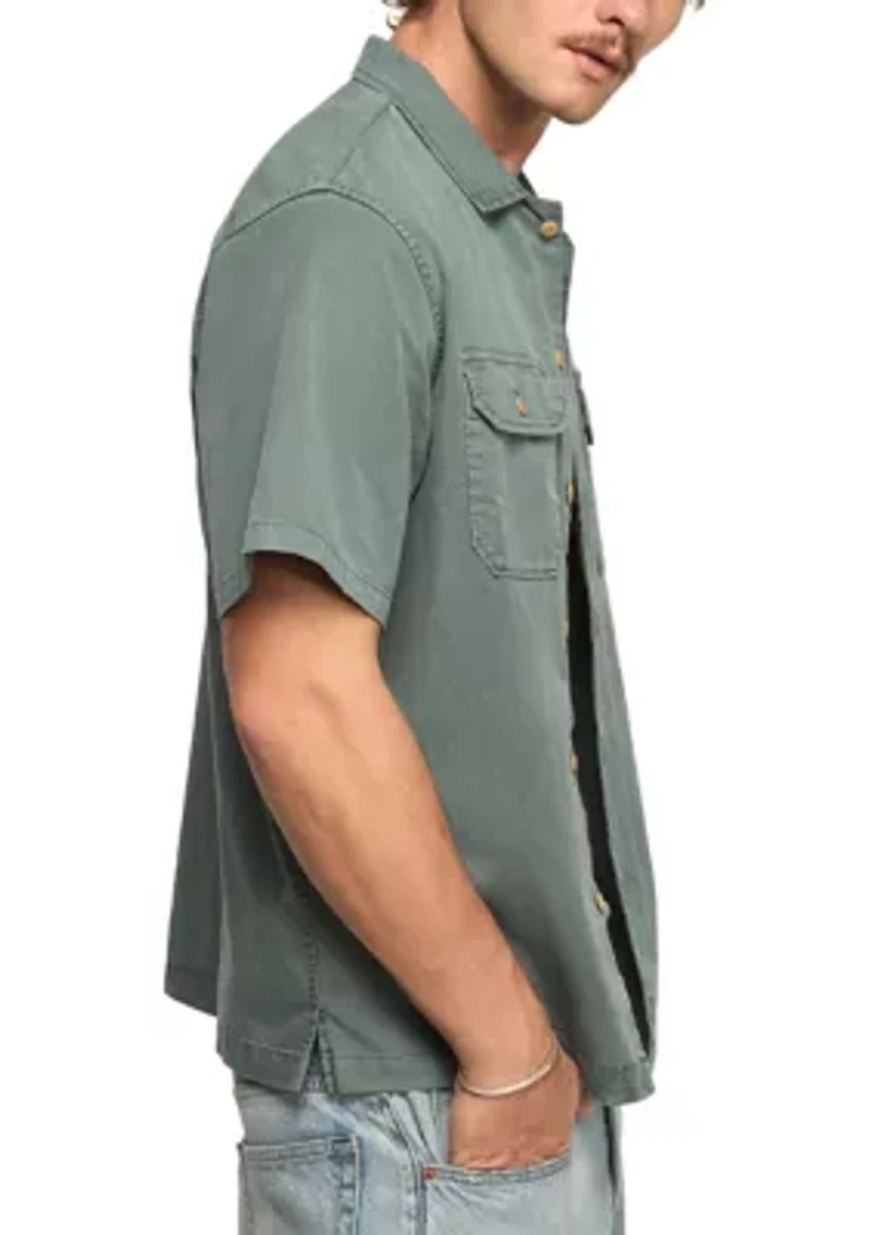 Panther Moto Embroidered Graphic Shirt