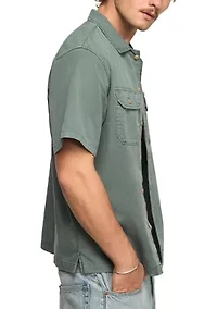 Panther Moto Embroidered Graphic Shirt