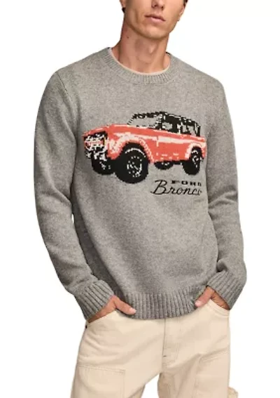 Men's Bronco Graphic Sweater