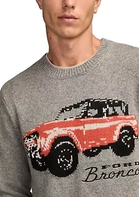 Men's Bronco Graphic Sweater
