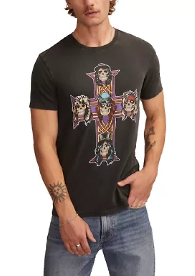 Guns N' Roses Cross Graphic T-Shirt