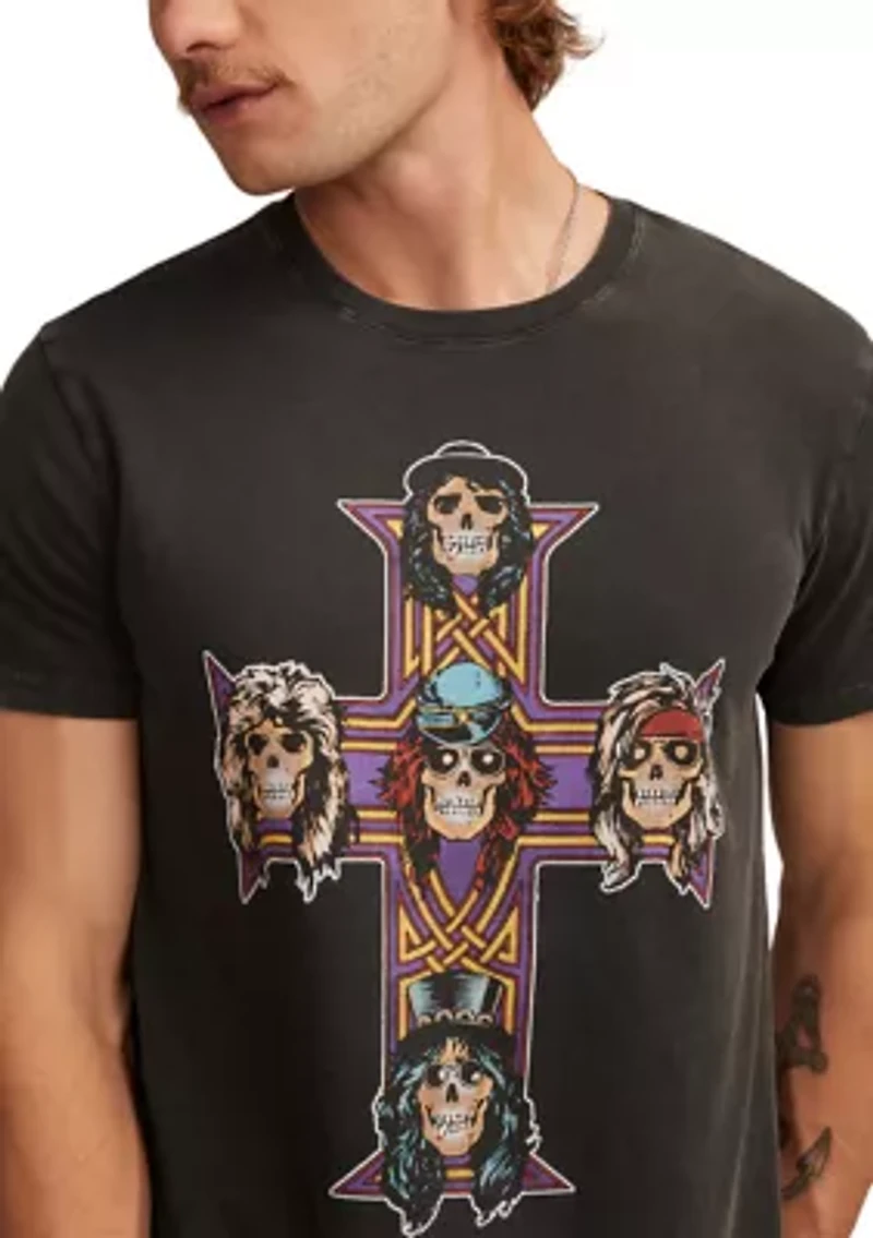 Guns N' Roses Cross Graphic T-Shirt