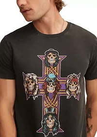 Guns N' Roses Cross Graphic T-Shirt
