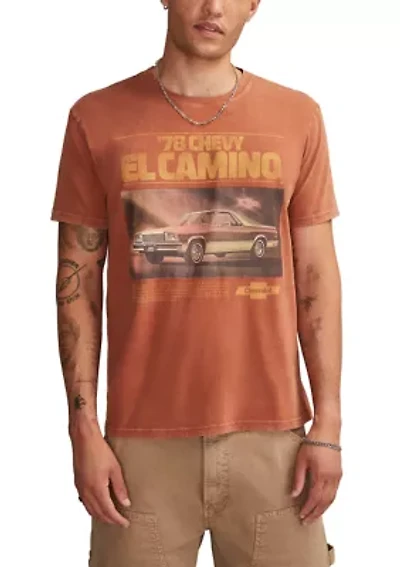 Big & Tall Short Sleeve El Camino Graphic T-Shirt