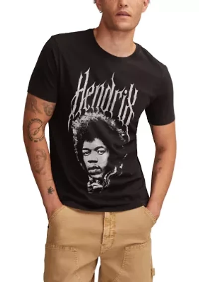 Big & Tall Metal Hendrix Graphic T-Shirt