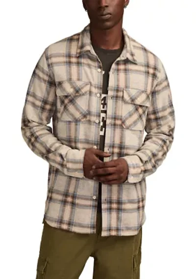 Men's Brushed Long Sleeve Knit Shirt