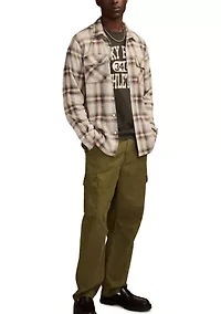 Men's Brushed Long Sleeve Knit Shirt