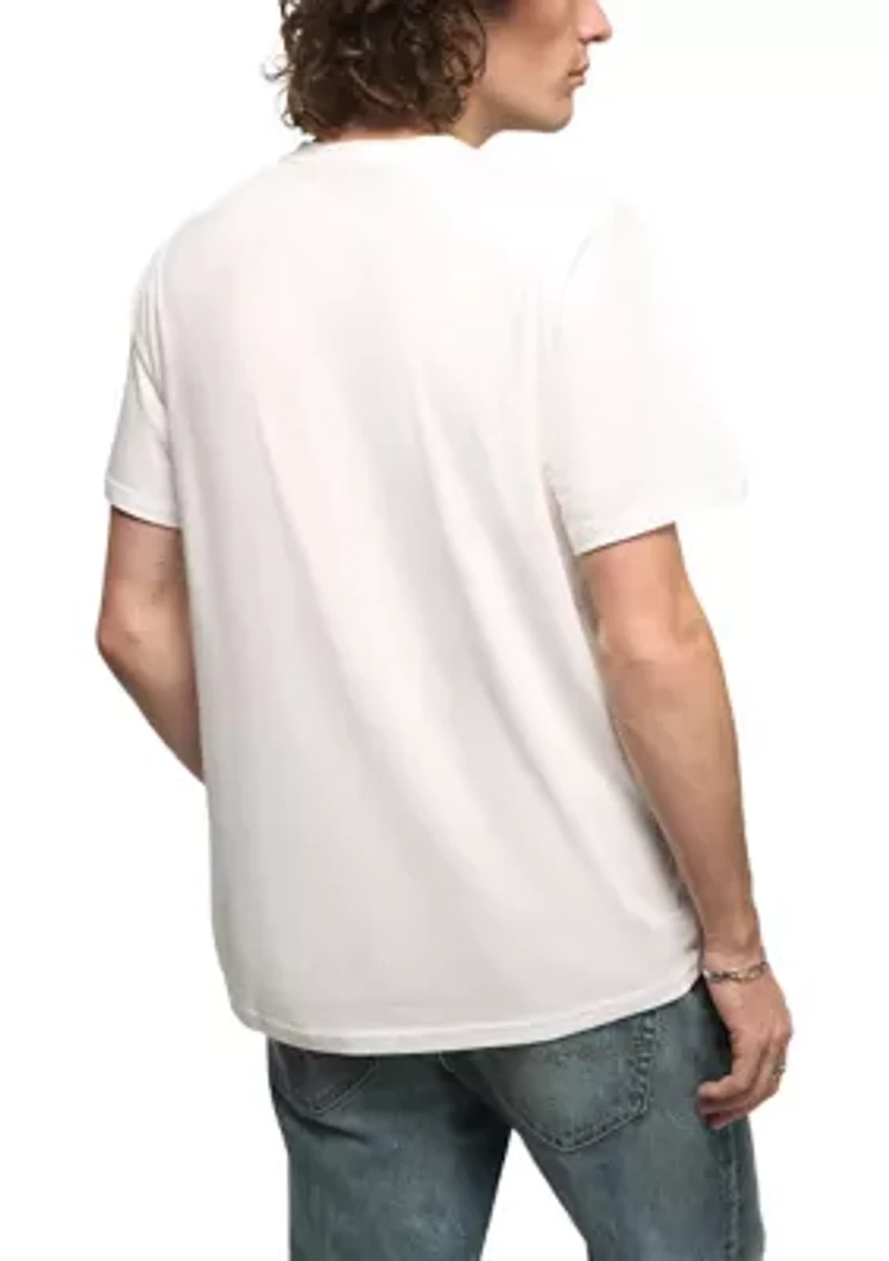 Men's Supima Short Sleeve Henley Shirt