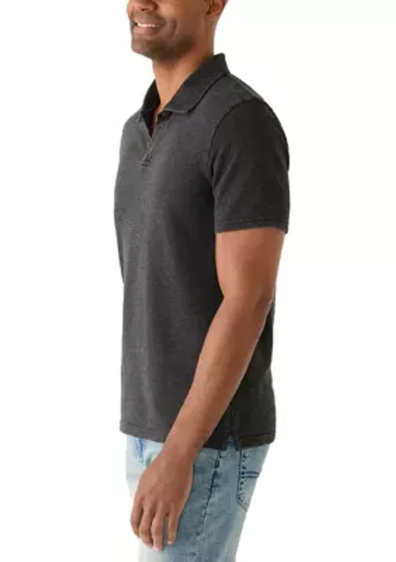 Men's Short Sleeve Slub Jersey Shirt