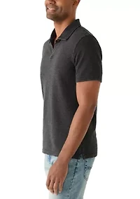 Men's Short Sleeve Slub Jersey Shirt