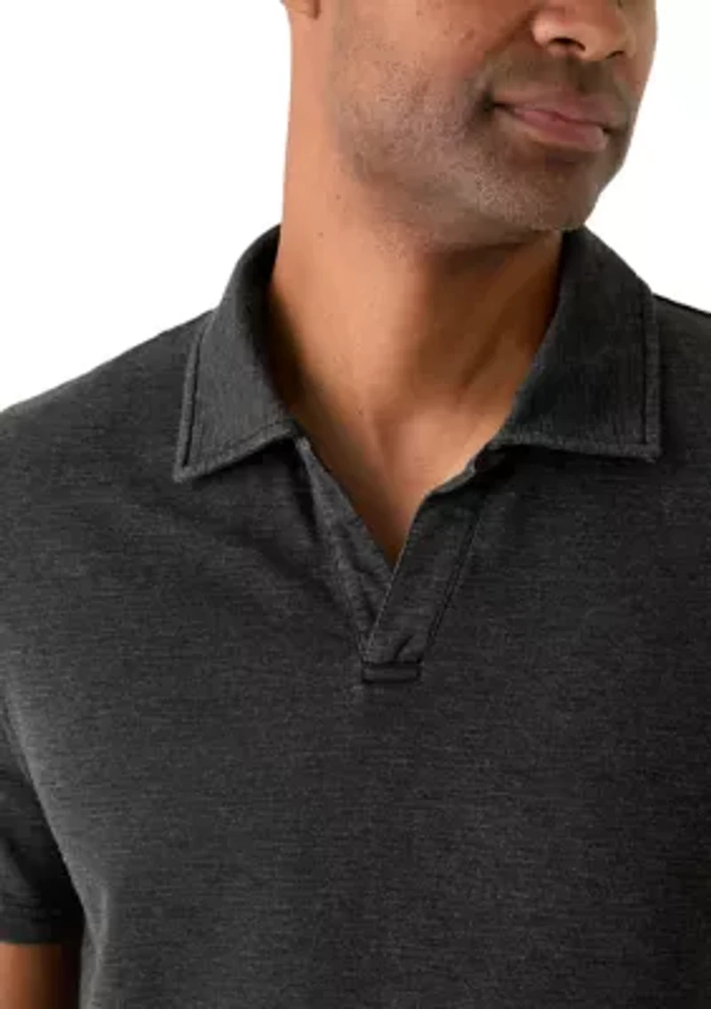 Men's Short Sleeve Slub Jersey Shirt