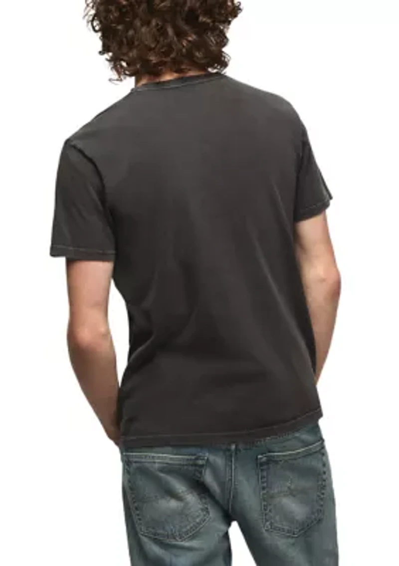 Men's Short Sleeve Guns N Roses Logo T-Shirt