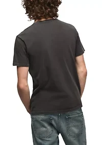 Men's Short Sleeve Guns N Roses Logo T-Shirt