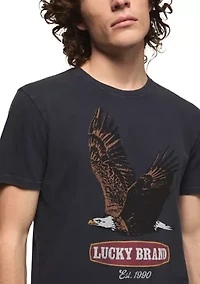 Men's Short Sleeve Lucky Eagle T-Shirt