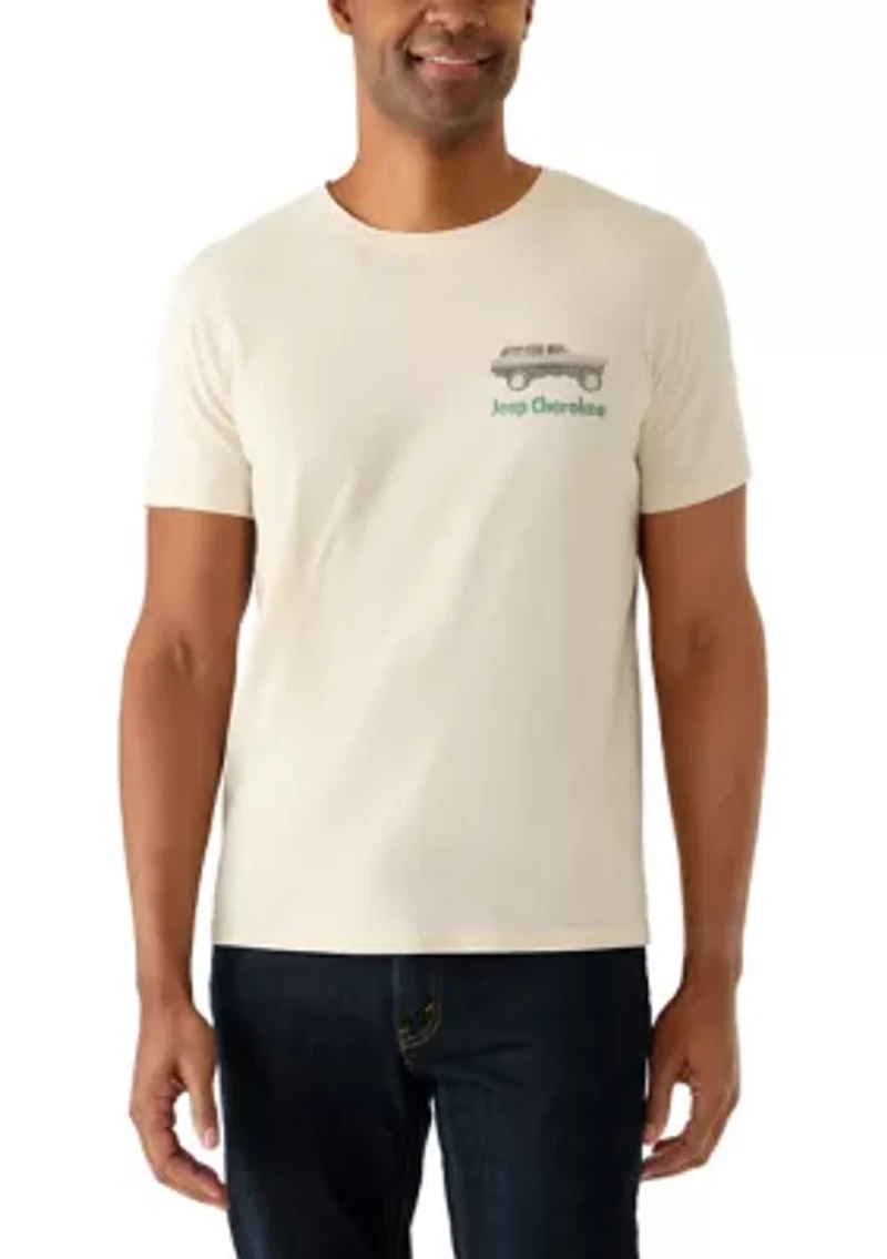 Men's No Road, Problem Jeep Cherokee Graphic T-Shirt