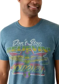 Men's Short Sleeve Journey Believin Graphic Shirt