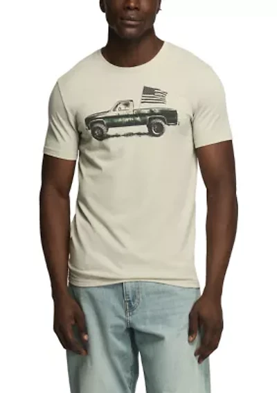 Men's Flag Truck T-Shirt