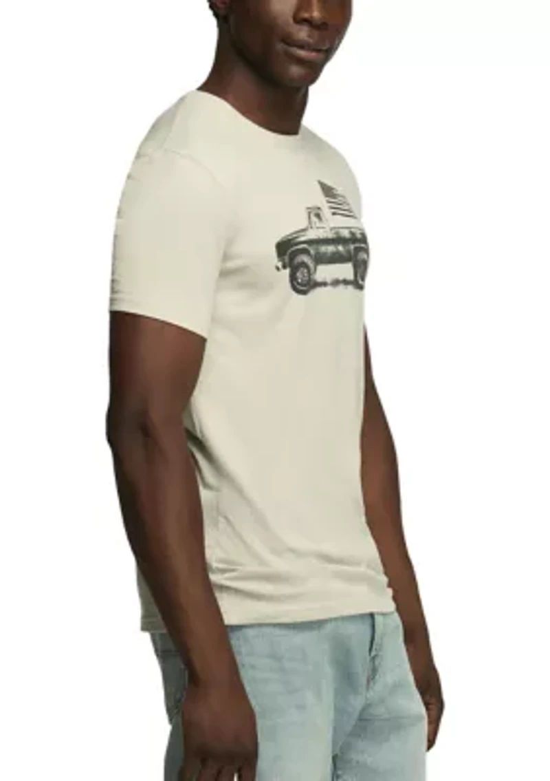 Men's Flag Truck T-Shirt