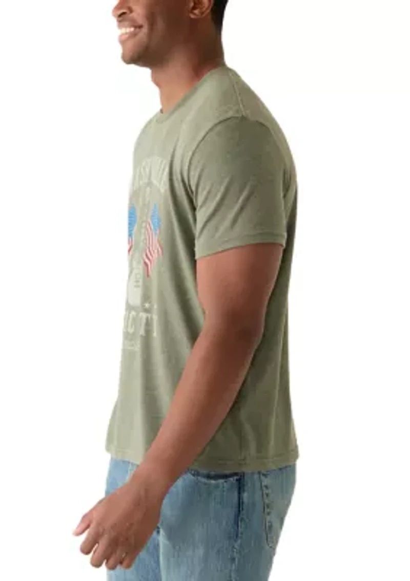 Men's Short Sleeve Nashville Guitars Graphic Shirt