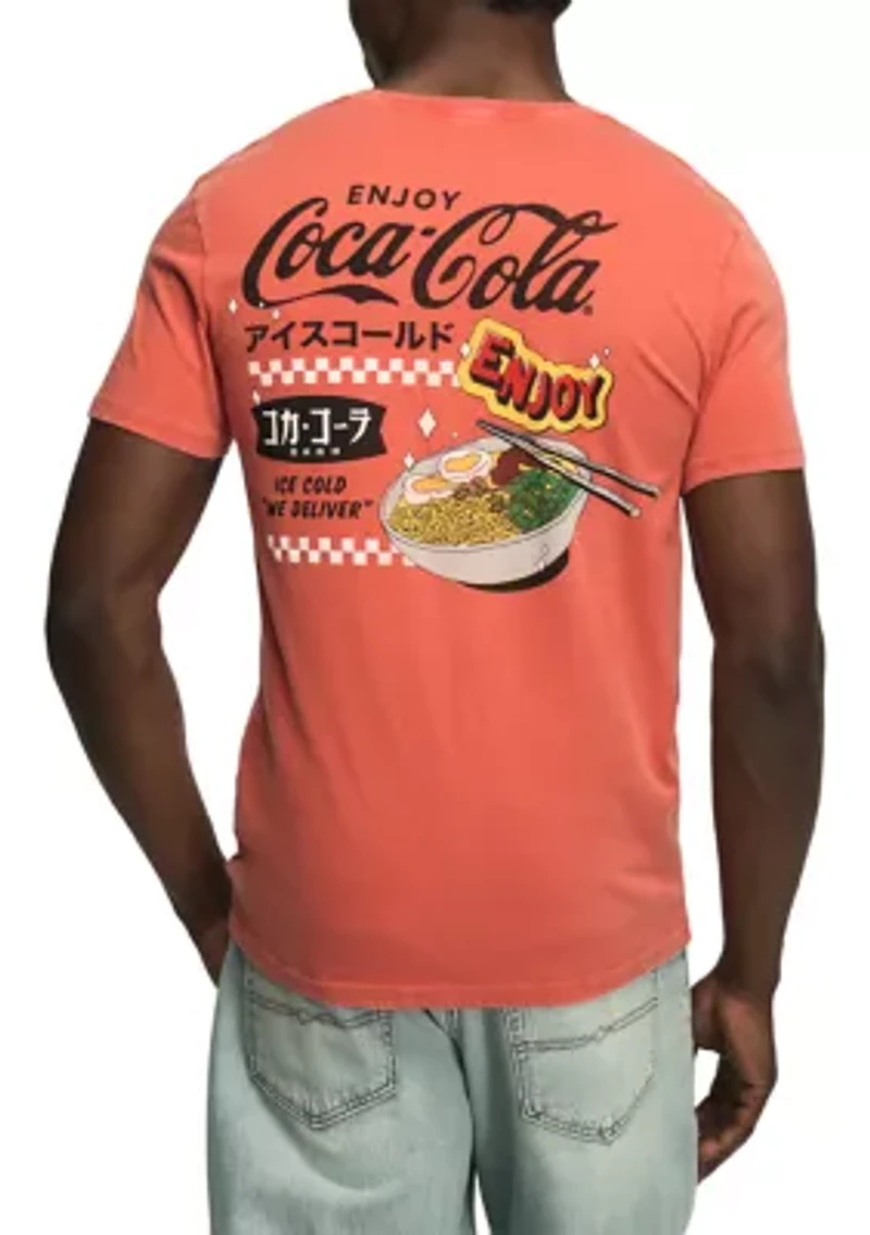 Men's Coca Cola Noddles Graphic T-Shirt