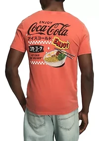Men's Coca Cola Noddles Graphic T-Shirt