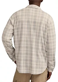 Big & Tall Double Faced Soft Plaid Knit Shirt