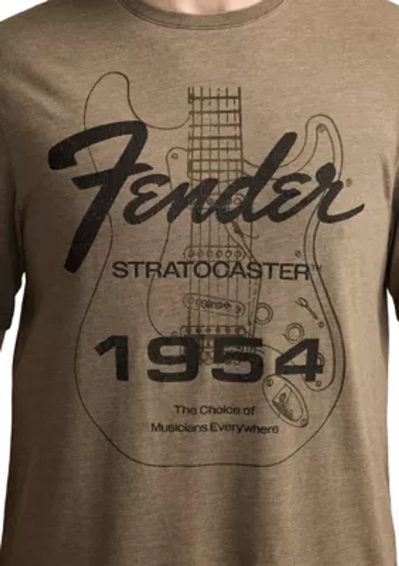 Big & Tall Fender Stratocaster T-Shirt