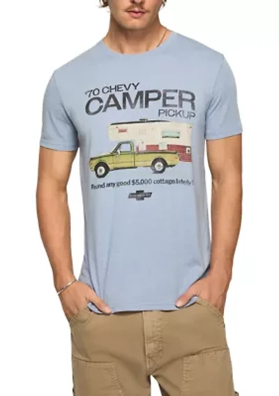 Big & Tall Chevrolet Camper T-Shirt