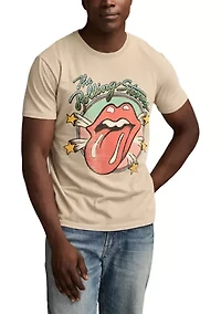 Big & Tall Rolling Stones Star Graphic T-Shirt