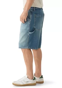 Men's Baggy Denim Shorts
