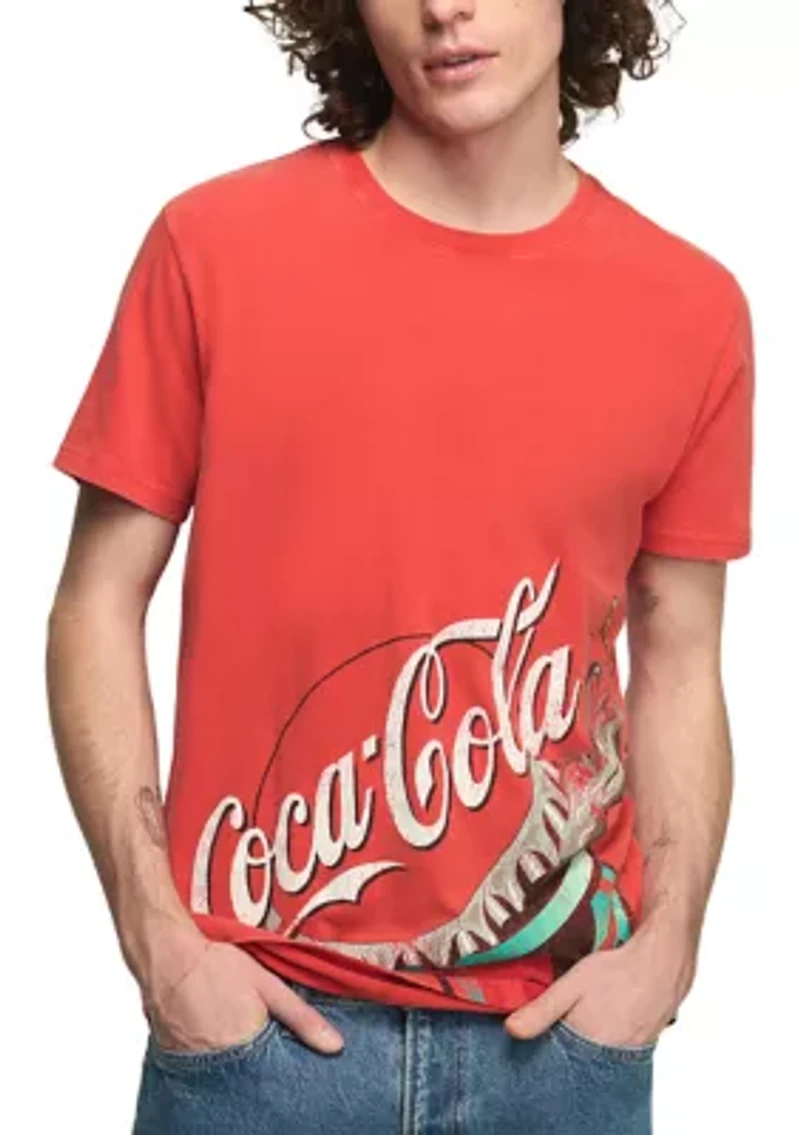 Men's Coke Bottle Cap Graphic Shirt