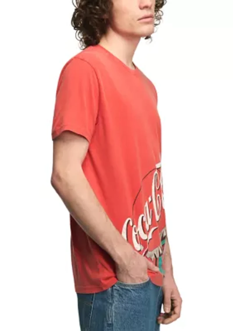 Men's Coke Bottle Cap Graphic Shirt