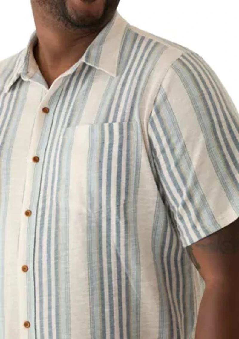 Big & Tall Linen Short Sleeve Shirt