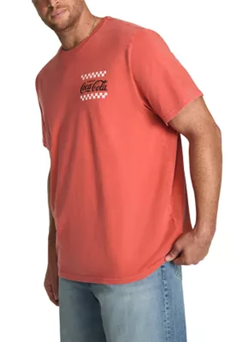 Big & Tall Coca Cola Graphic T-Shirt