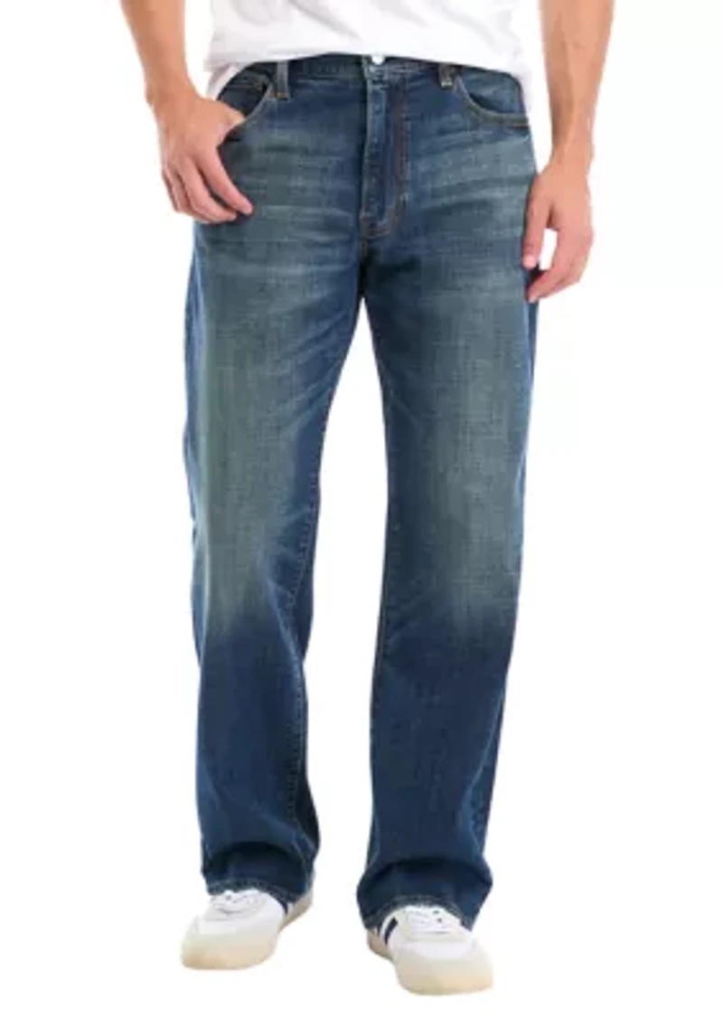 Relaxed Straight Jeans
